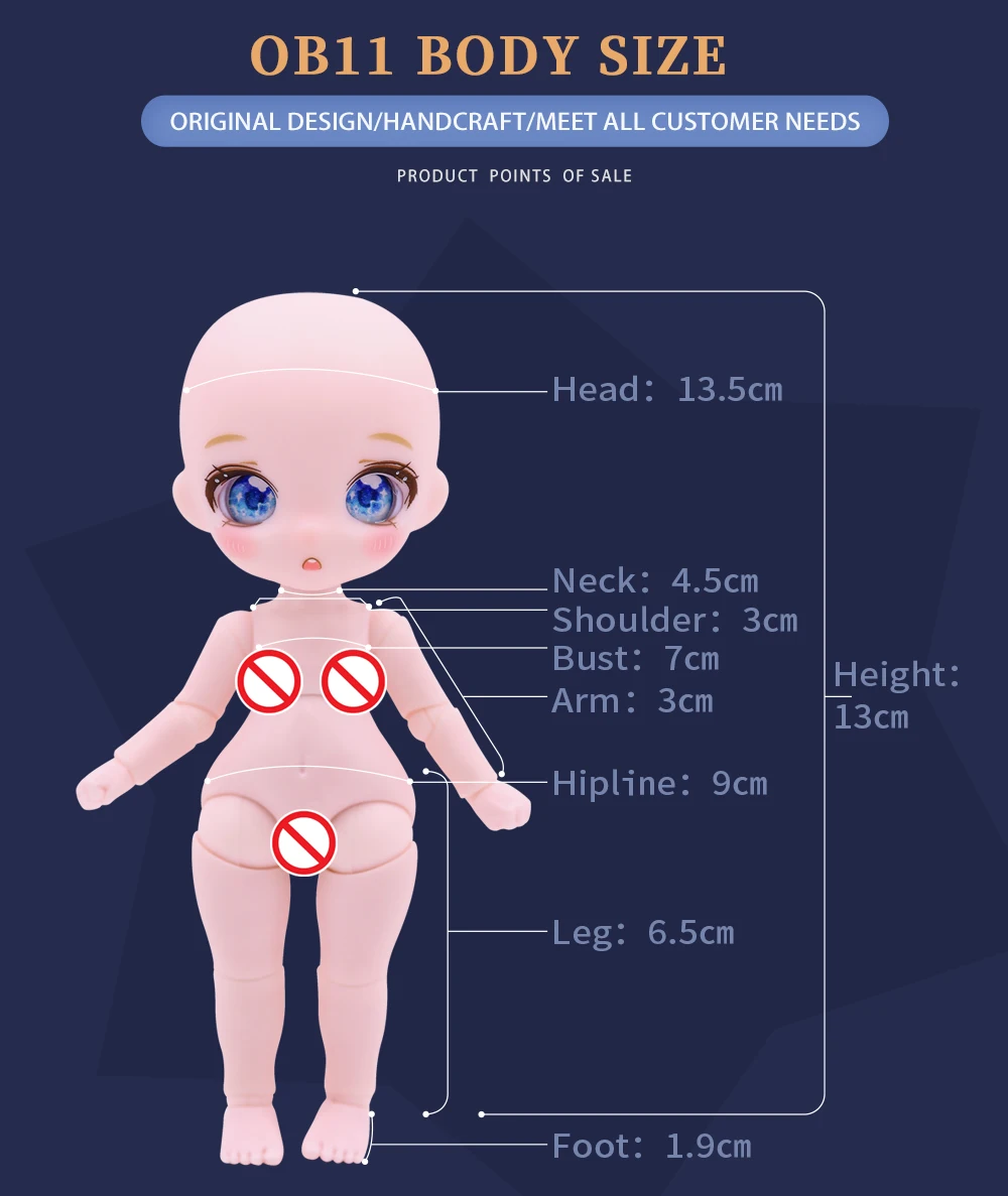 Outfits For Dream Fairy Constellation 13cm OB11 Maytree Collectible Cute Dress Kawaii Toy Figures Birthday Gift for Kids