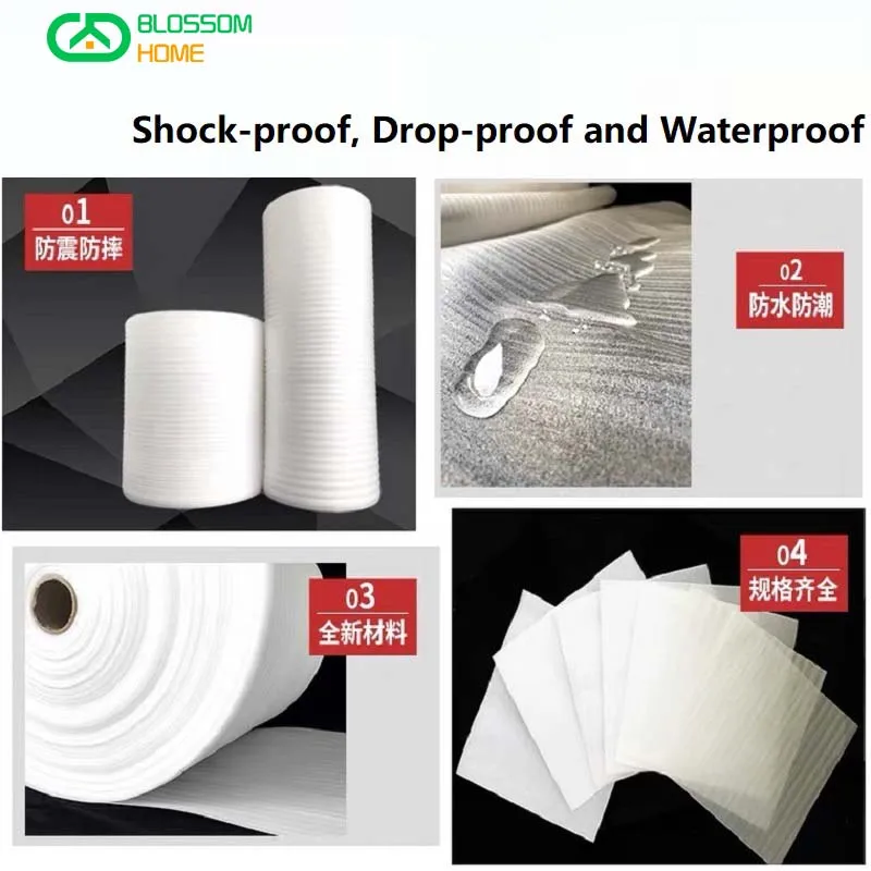 Width 30cm Epe Pearl Cotton Shockproof Shatterproof Foam Wrap Sheets For  Packing Shipping White Color Thickness 1mm - Gift Wrap Storage - AliExpress
