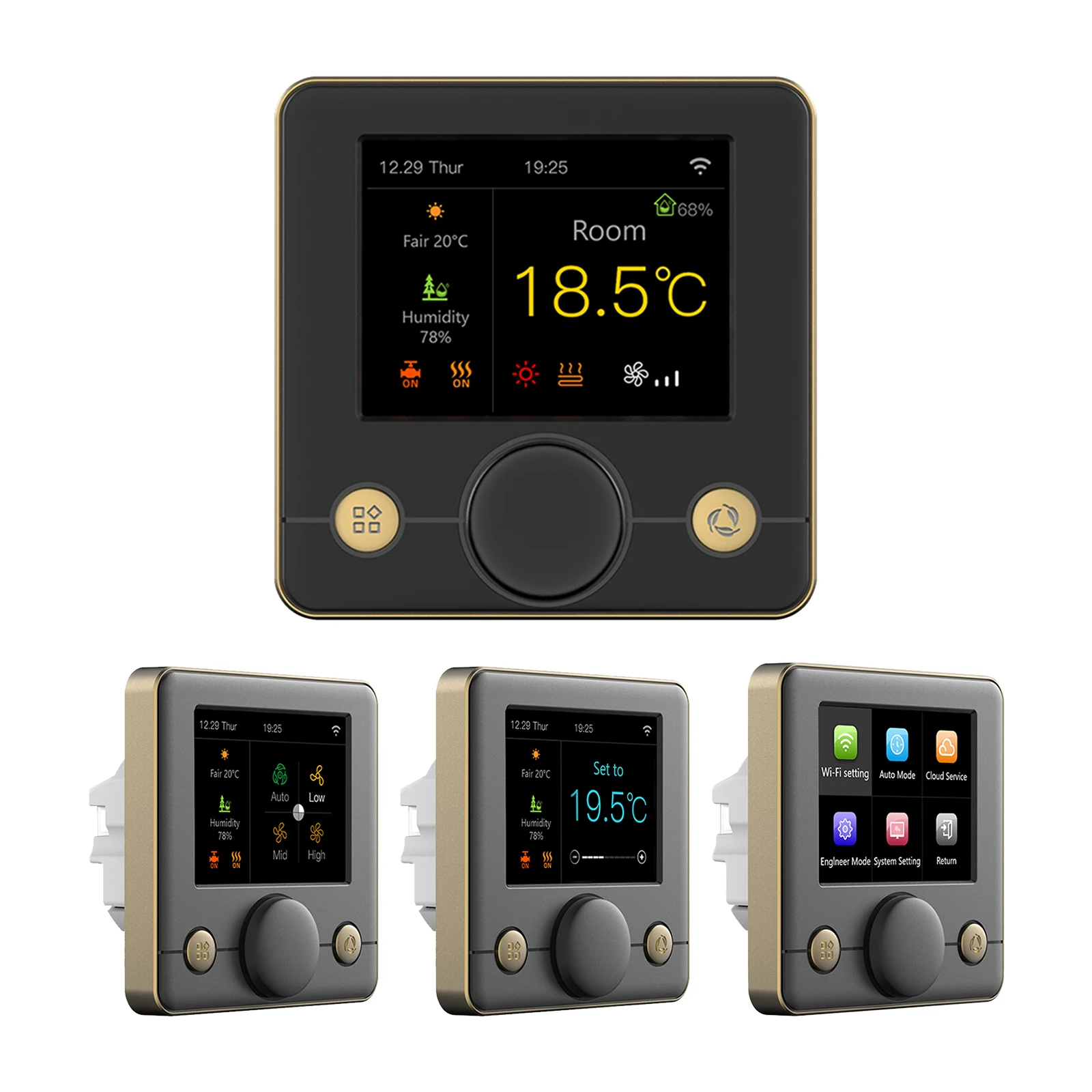 WIFI Intelligent Thermostat Electric Heating Thermostat Constant Temperature Controller