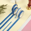 4Rolls/lot Time Management Tape Weekly Date Plan Tape Timeline Masking Tapes Planning Tape Scrapbooking Sticker Office School 5