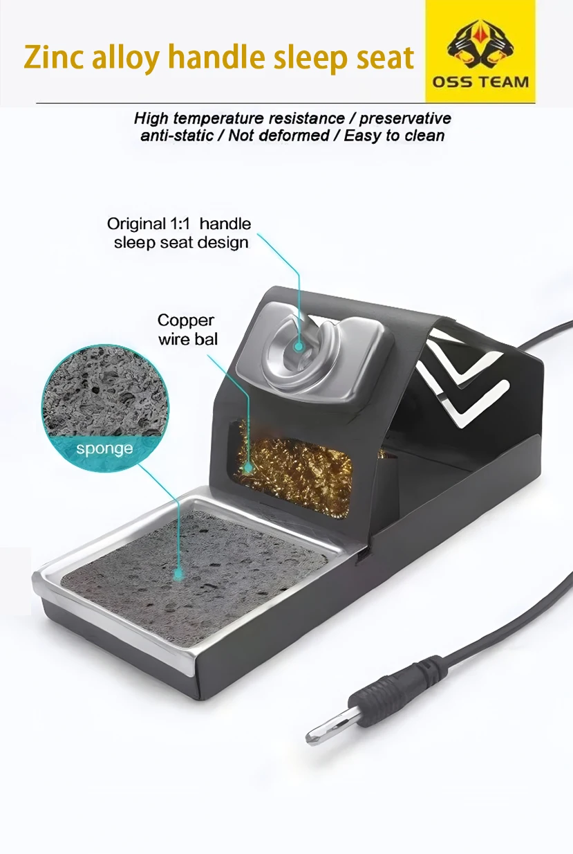 T210 Solder Station 75W Digital display Constant temperature 2S Melting tin  for
