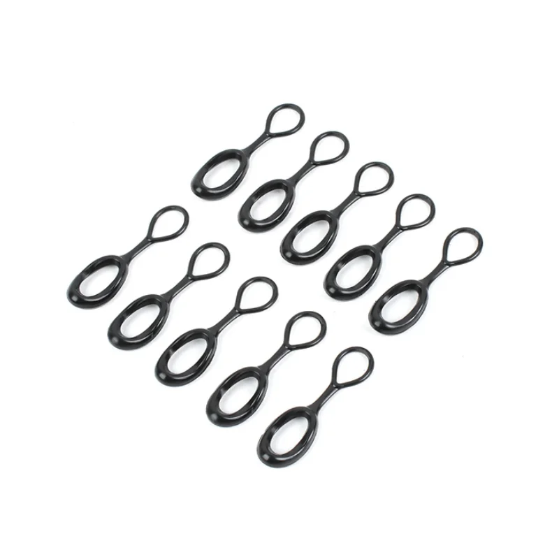 10pcs Pharaoh Rubber Zipper Pull O-Handle DIY Zip Puller Fixer Replacement Universal Travel Bag Suitcase Tent Tactical Backpack