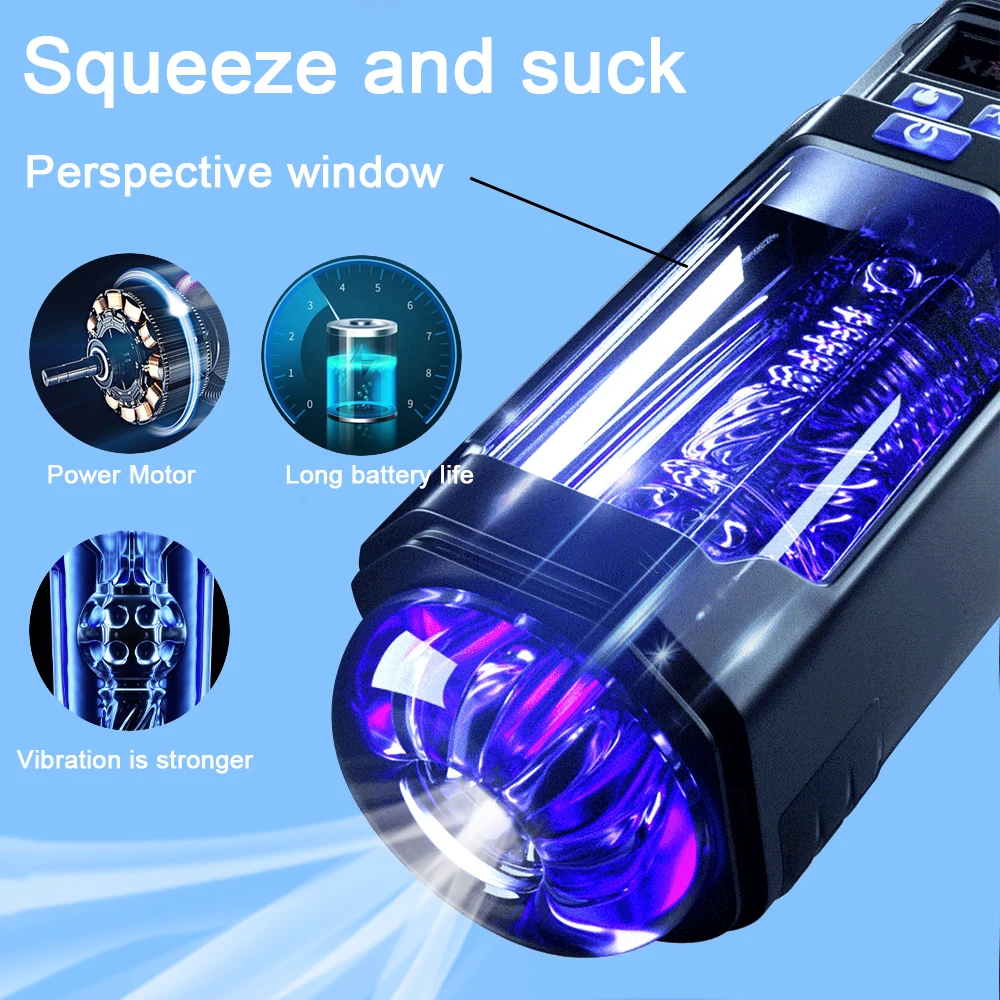 rs Automatic Suction Blowjob?sucking hine Men's Vibrator Sex Toys Mens Masturbstor ?t_voghion.com