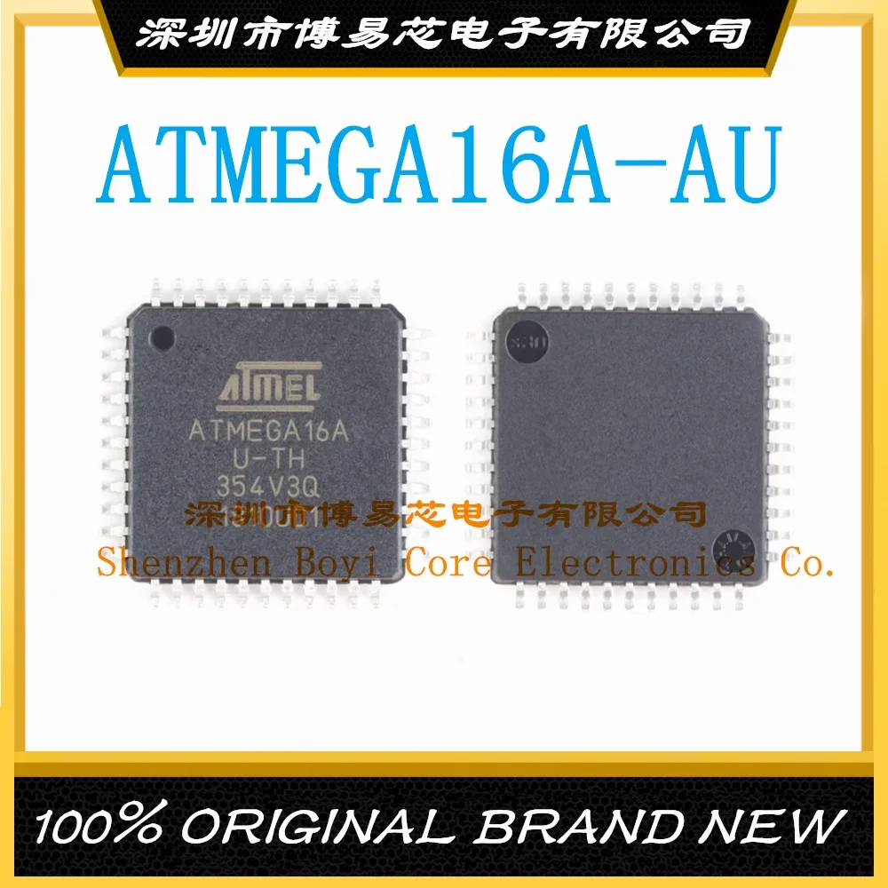 ATMEGA16A-AU original authentic SMD AVR MCU 8-bit microcontroller TQFP-44 atmega16 16au atmega16a au atmega16l 8au atmega16 atmega16a atmega16l atmega16 atmega atmeg atme atm at ic mcu chip tqfp 44