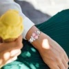Luxury Women's Watch 29mm Fashionable Stainless Steel Rhinestone Pink Minimalist Girl Clock Outdoor Travel Women Wrist Watches 6