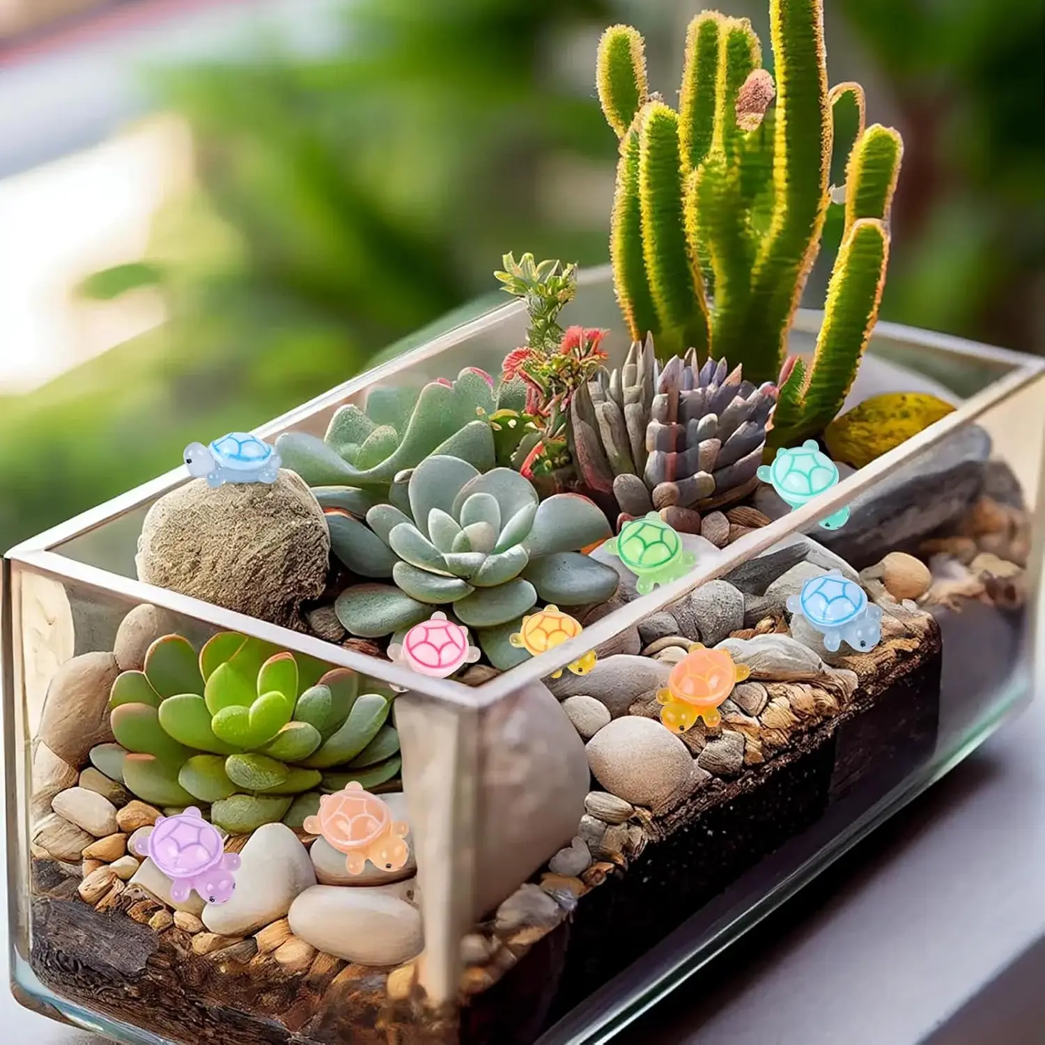 Mini Luminous Glowing Turtle Ornaments 5