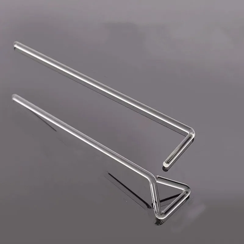 10pcs/lot Lab Glass Triangular / Lshape Cell Spreader for Petri Dish