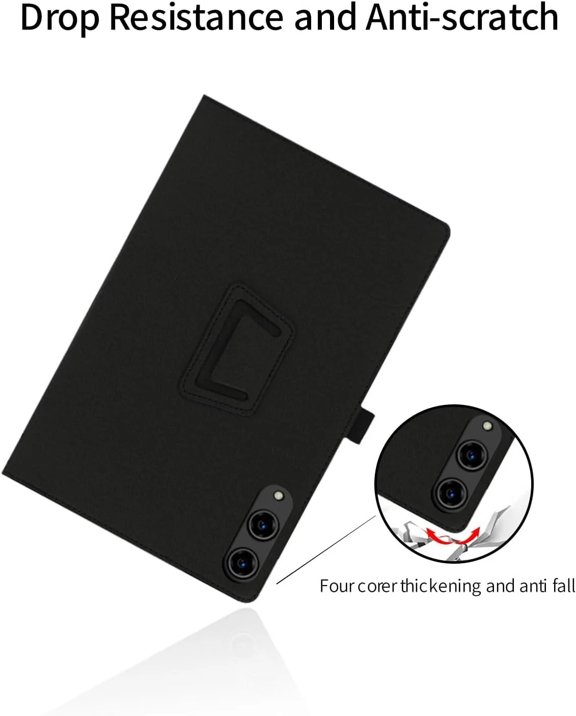 13.4 Inch Tablet Case with Stand, Pencil Holder, and Wrist Strap - Full Protection Cover