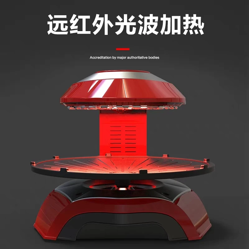 Ly007infrared Grill Home Korean Oven Smokeless Baking Tray Commercial Barbecue Dish Non-stick Barbecu