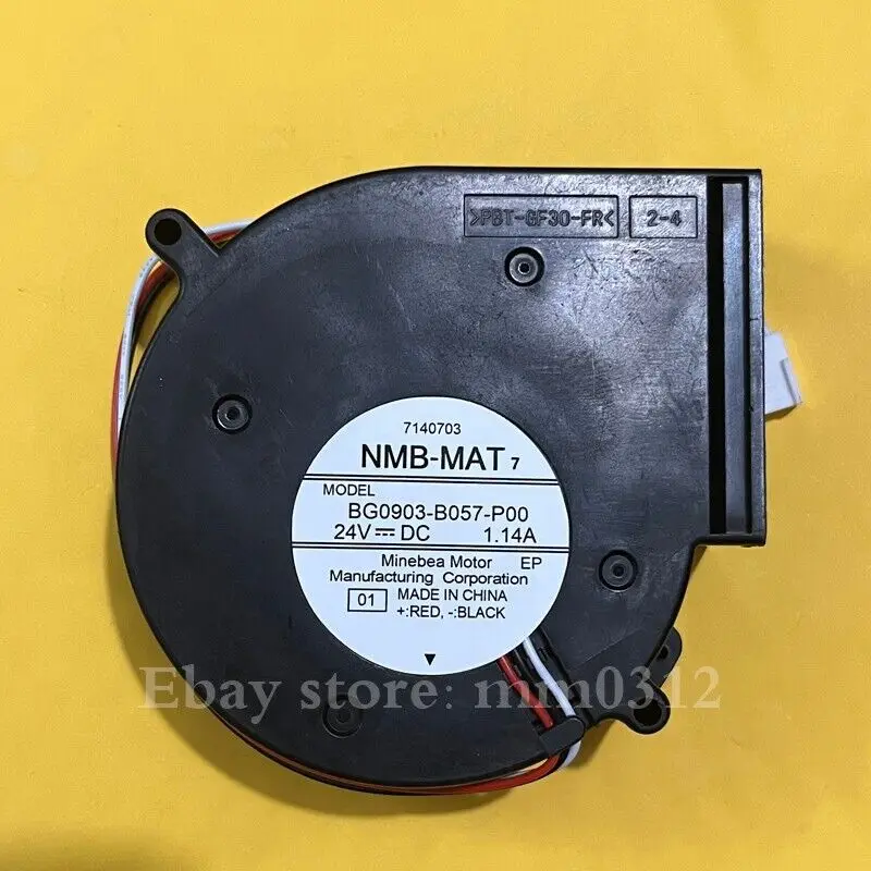

1pcs NMB BG0903-B057-P00 24V 1.14A 97*33 centrifugal vortex drum cooling fan