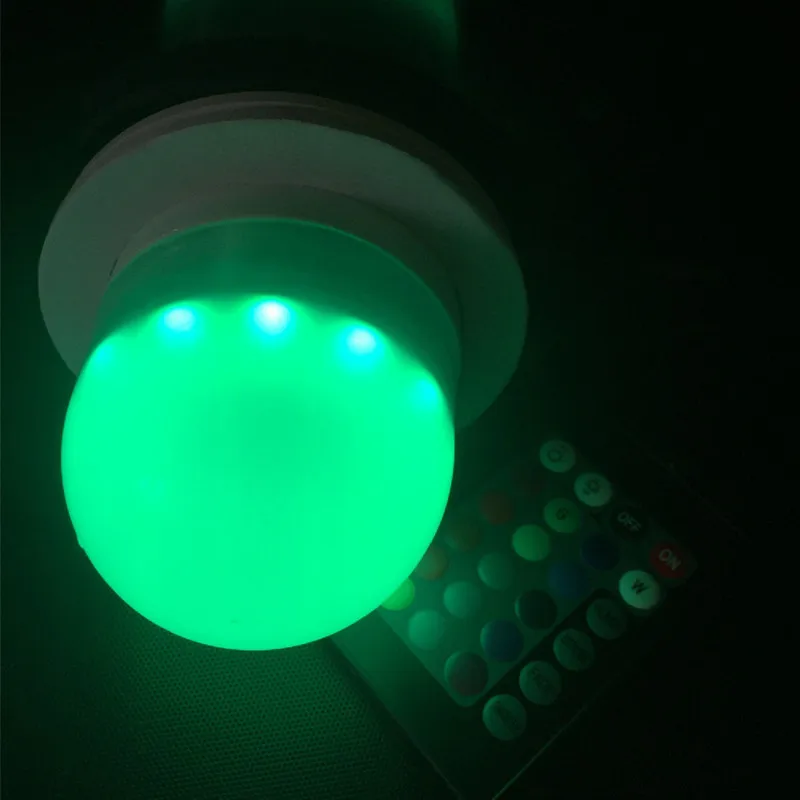 

Color Changing Waterproof LED Module w/Remote Rechargeable Night Light Furniture Mood Decorative Base Light Party Lighting 102mm