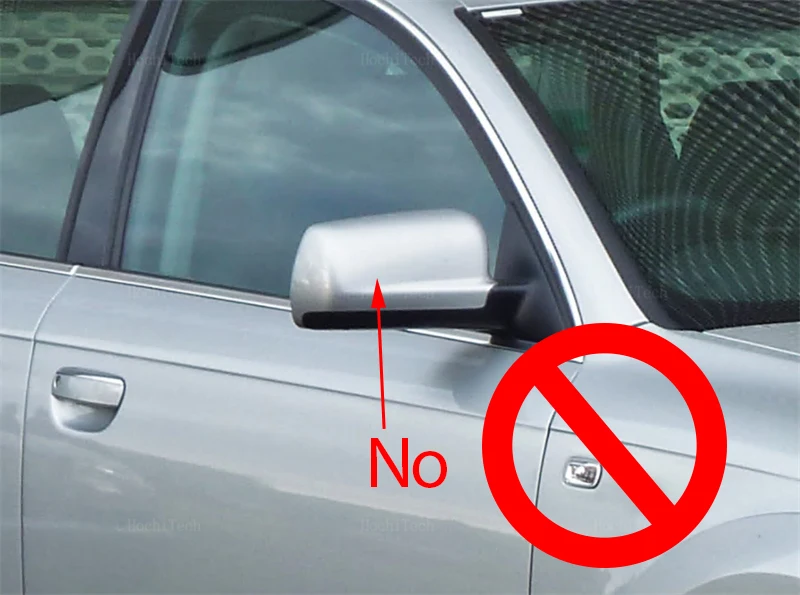 Miroir Rétroviseur Extérieur Chauffant Gauche Pour Jeep Grand Cherokee 2005-2010 - Verre De Remplacement Avec Plaque Support