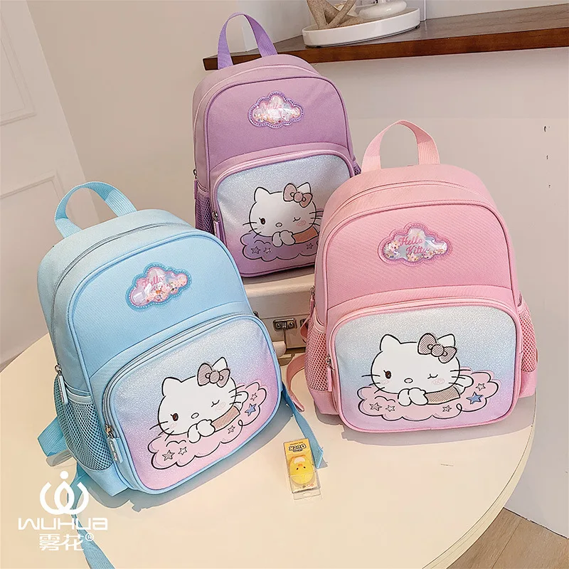 Sanrio Hello Kitty Sac À Dos, Sac D'école Avec Chaîne Étoile, Parfait Pour  Les Étudiants