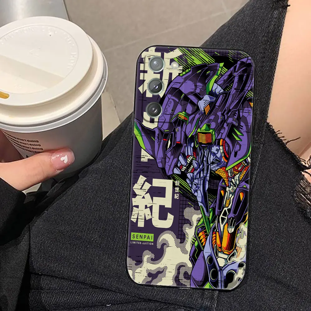 Neon Genesis Evangelion Inspired Phone Case - Vibrant Design Cover