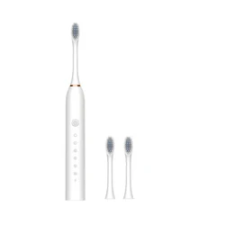 Advanced Sonic Electric Toothbrush for Adults - Waterproof, Rechargeable, with 6 Customizable Cleaning Modes (3 brush heads)
