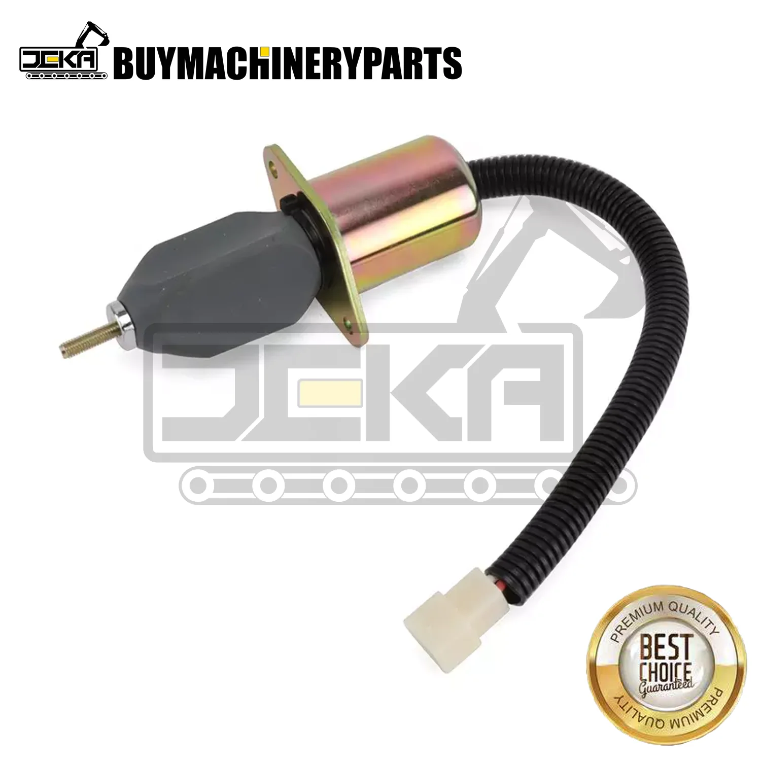 Fuel Shut Off Solenoid Valve 12V 1753ES 1700 4061 Fit for Takeuchi