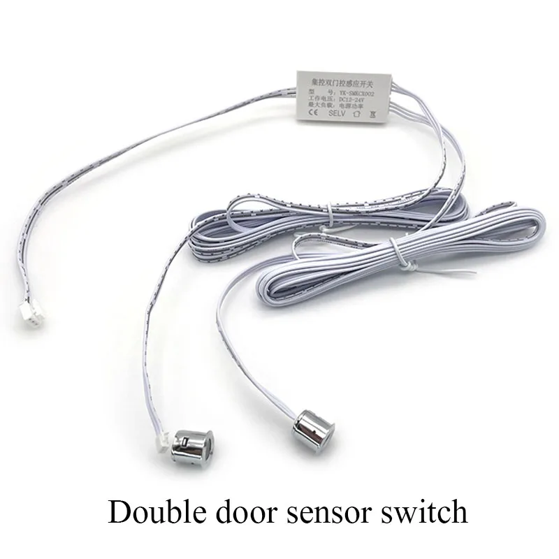 Description Picture 6 of itemSwitch Central Control Three-pin Interface DC12V Touch Hand Sweep PIR Motion Sens Single Double Door For Under Cabinet Light
