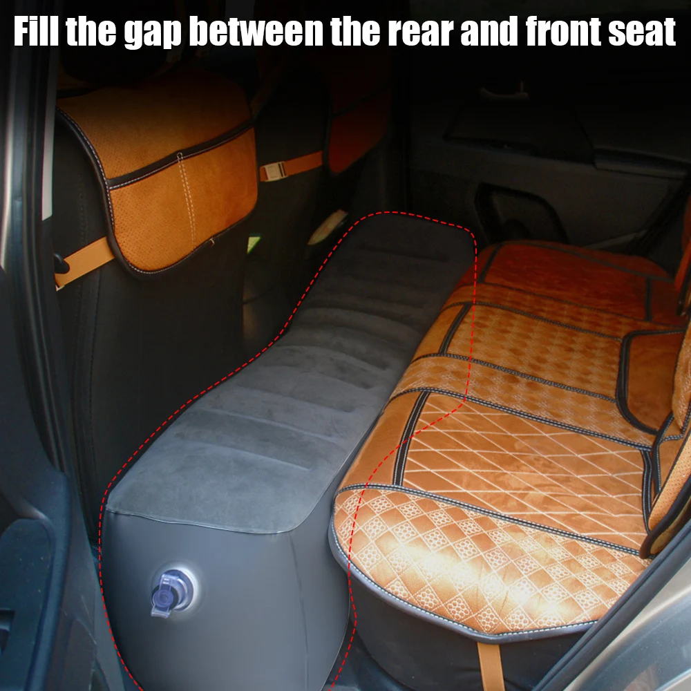 Camping Car Back Seat Gap Bed Mattress Inflatable Pad Air Cushion Load Bearing 300kg Interior Automobile Accessories RV Caravan