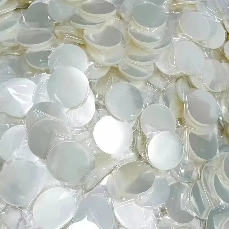100PCS Badge Transparent Film Circle Mylars 5/32/37/44/5056/58/75MM PET Film Clear Protective for Round Badge Button Maker