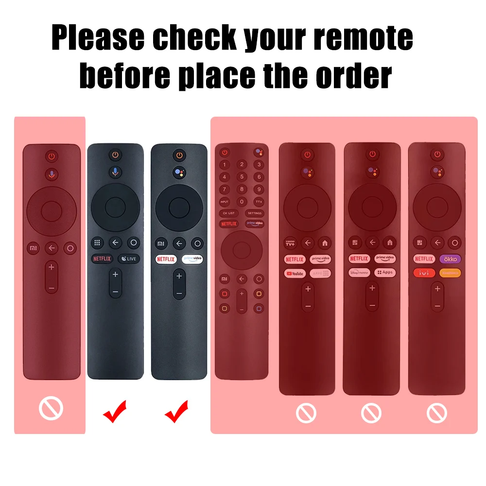 Silicone Remote Case for Xiaomi Mi TV Box S 1Pc silicone remote case silicone remote sleeve silicone remote cover silicone case protector remote controller cover