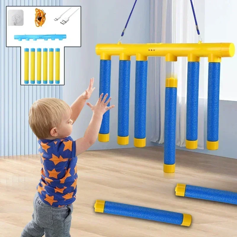 Falling Sticks Game Set for Training Reaction Ability Educational Activity Parent-child Interaction Party Game Toy