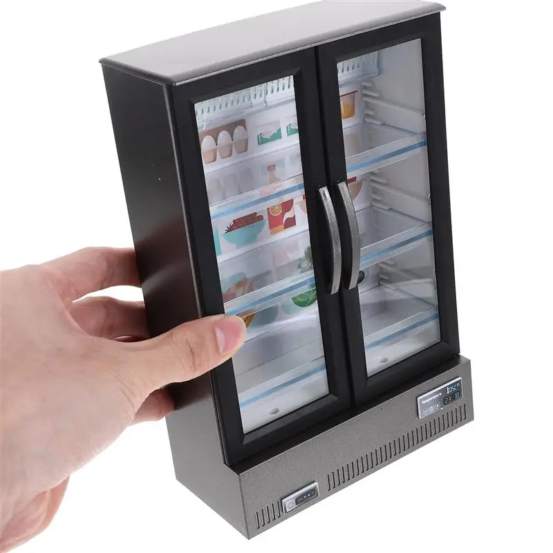 

Doll House Refrigerator Model Decorative Decoration Doll House Furniture Plastic Dollhouse Kitchen Appliances Thumbnail