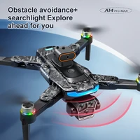 Upgrade A14 Pro Max Drone Aerial 8K HD Dual-Camera 5G WIFI GPS Brushless Motor Optical Flow Obstacle Avoidance RC Drone 10000M 6