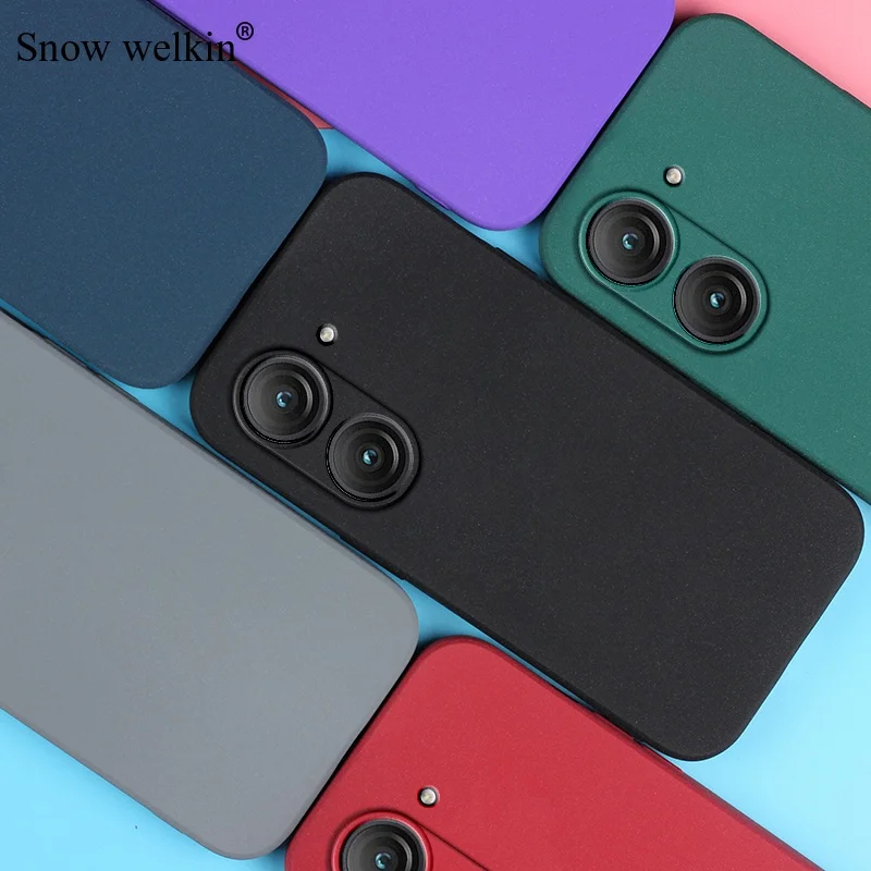 Sand Matte Shockproof Soft Silicon Case