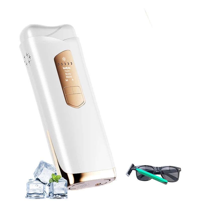 Vancostar Cool Laser Haarentfernung für Frauen und Männer, 999999 Blitz, 4 Funktionsmodi, Bikini-Trimmer, dauerhafter IPL-Epilierer, kostenlos_voghion.com