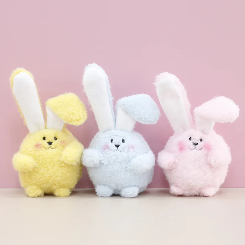 

Cute Rabbit Plush Toy Kawaii Plush Stuffed Soft Ornament Doll Keychain Bag Pendant Decoration Suitable For Girls Gifts