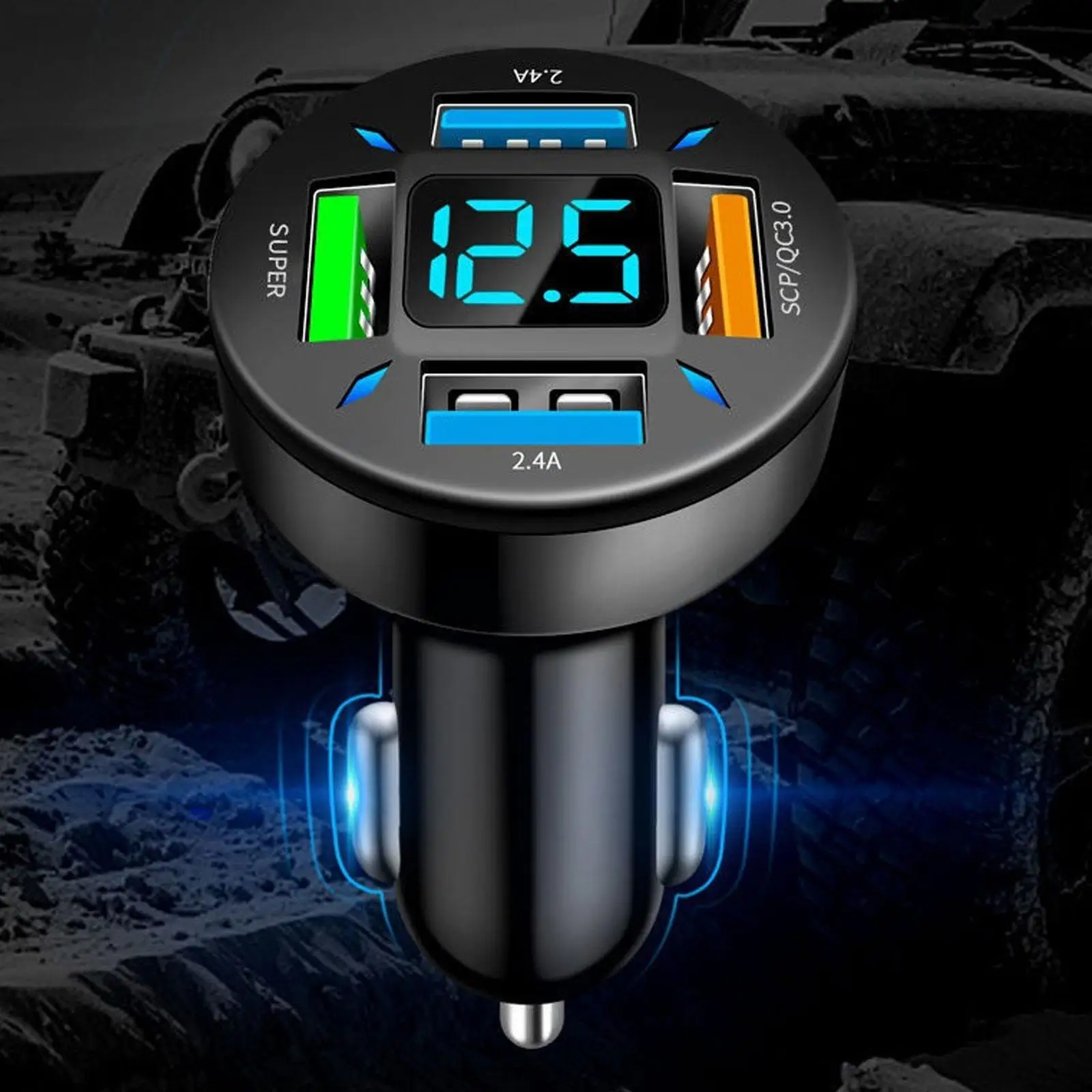 LED  ڵ   ÷ ͸ , 4 USB  , Qc3.0    , G1m0