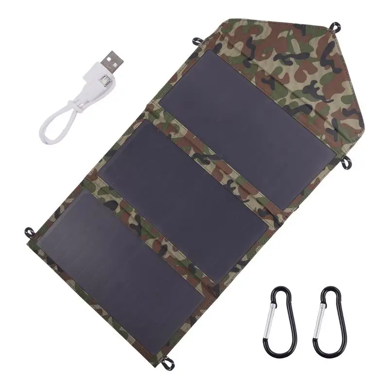 

60W Solar Panel Kit Waterproof Battery Charger With Solar Panel Bag 60W Solar Phone Charger For RV Cell Phone Laptop Portable