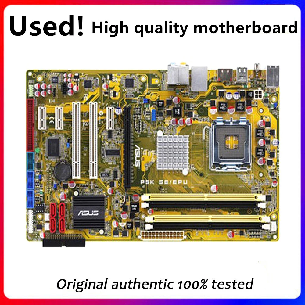 For Asus P5k Se/Epu Desktop Motherboard P35 Socket Lga 775 Ddr2.