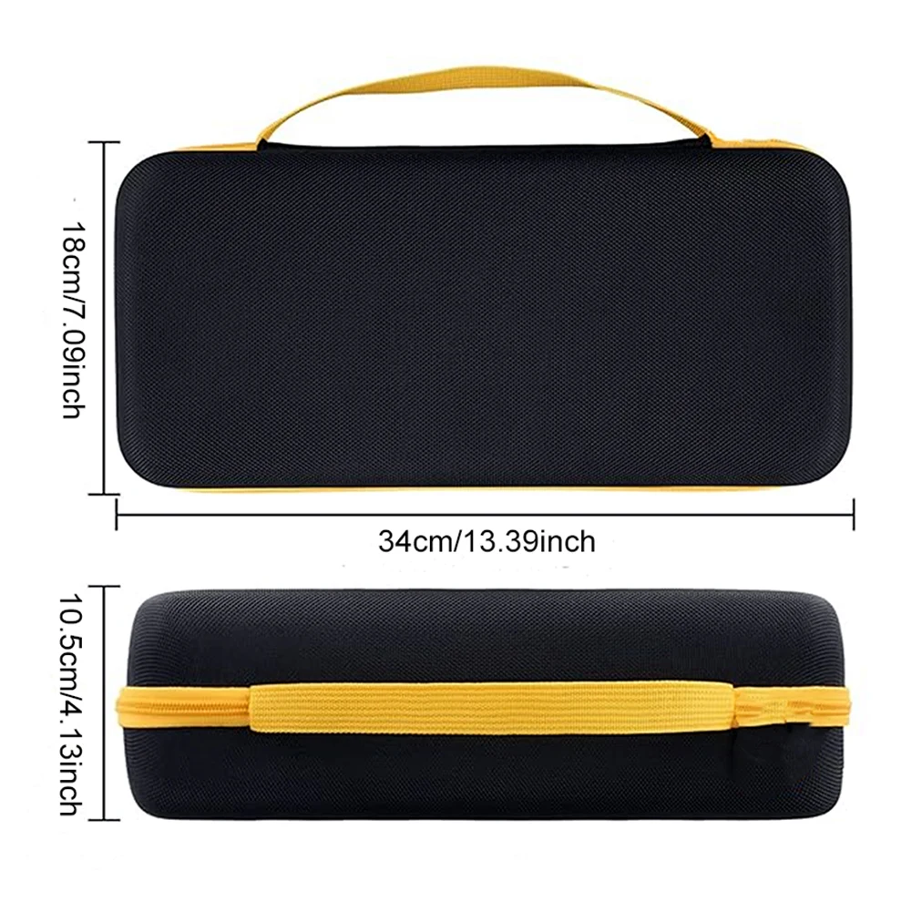 Cordless Car Vacuum Organizer Shockproof Hard Storage Case Handheld Car Vacuum Storage Bag for Fanttik Slim V8/V10 Accessories