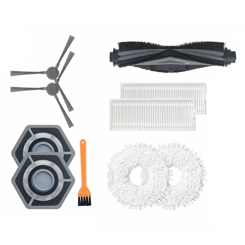 

Аксессуары для робота-пылесоса ECOVACS Deebot N9, основная щетка с боковой щеткой, фильтр для очистки, 10 шт.