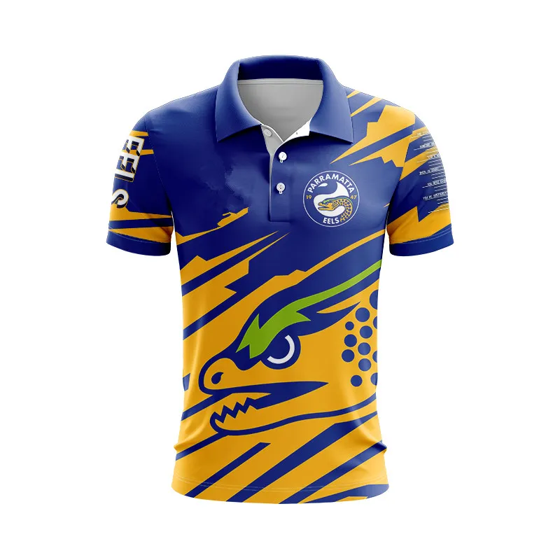 thumbnail image 1 of Camiseta polo de pesca Bulldogs 2024 personalizada, camiseta de rugby, talla para hombre: S-5XL (impresión de nombre y número personalizados), 1 of 5