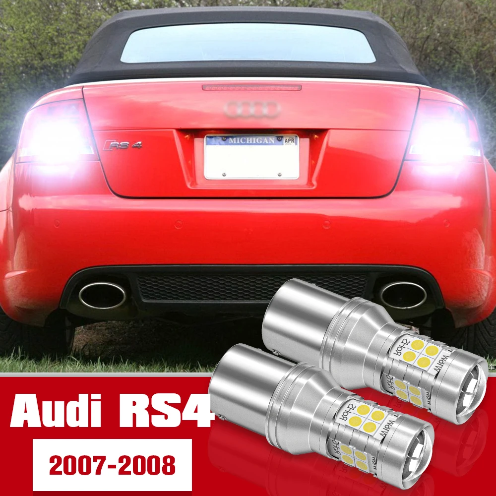 

2pcs LED Accessories Reverse Light Bulb Lamp For Audi RS4 2007 2008
