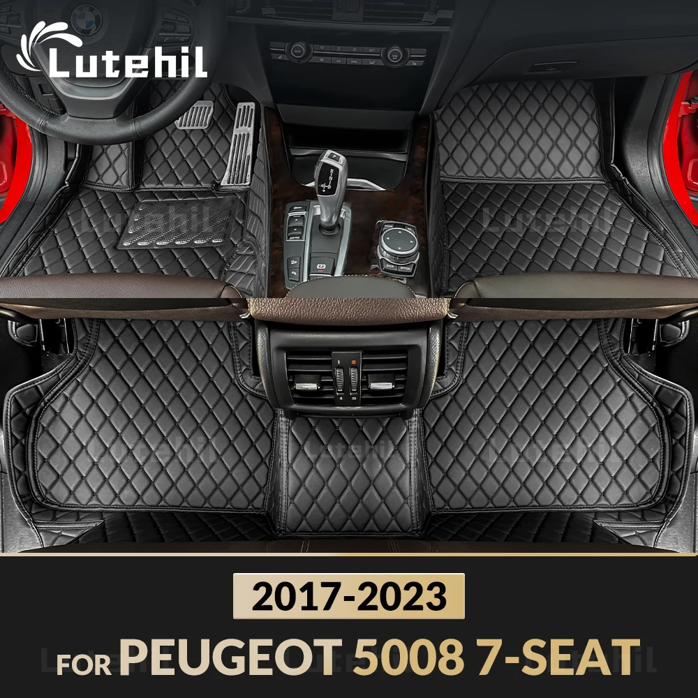 

Автомобильные коврики для Peugeot 5008, 7 мест, 2017, 2018, 2019, 2020, 2021, 2022, 2023