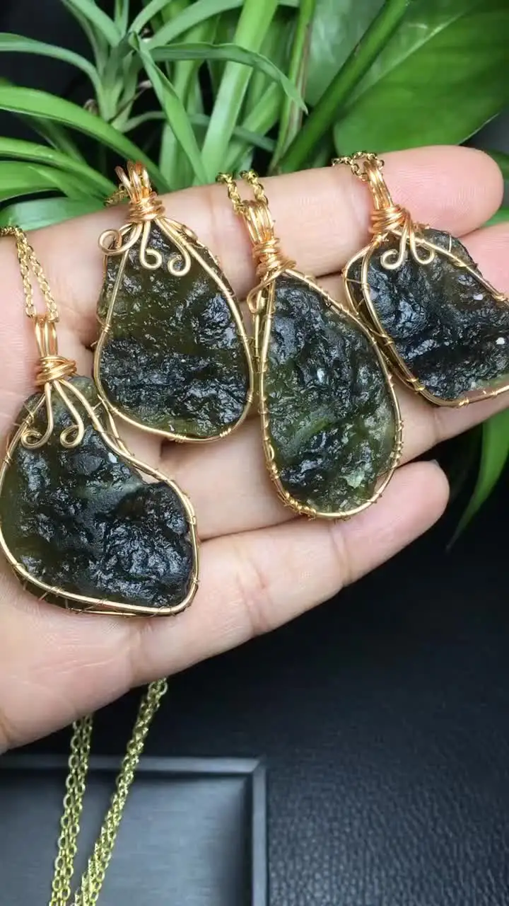 Натуральный токт обернутый медной проволокой кулон Исцеление Рейки сделай сам