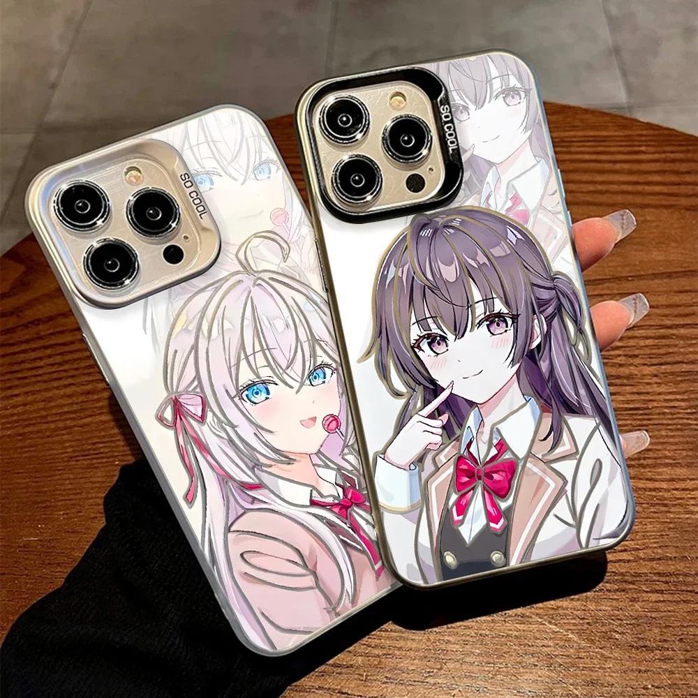 Kawaii Anime Girl Alya Matte Shockproof Phone Case - Stylish Protective Back Cover