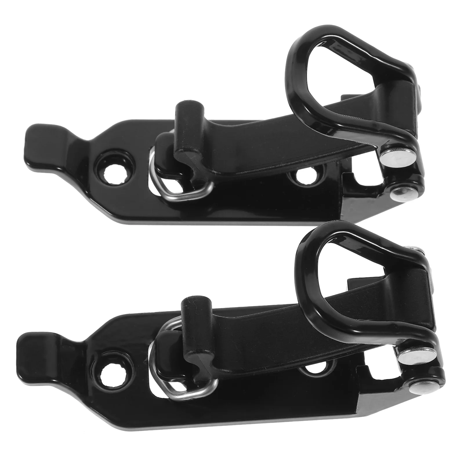 

2 Pcs Clamp Metal Hanger Pooper Scooper Zinc Alloy Roof Rack Mounting Brackets