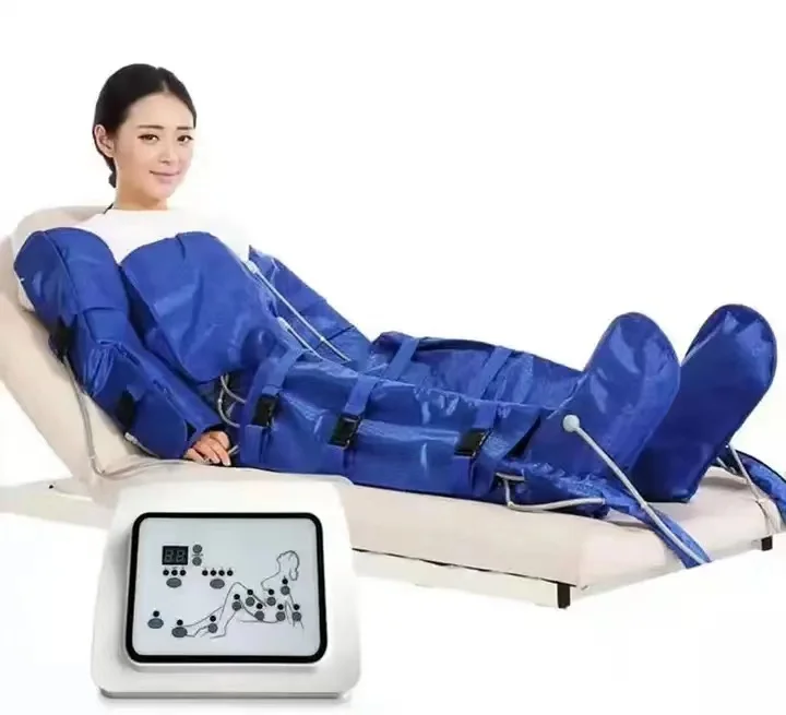 

Distributed pressotherapy/presoterapia air pressure lymphatic drainage