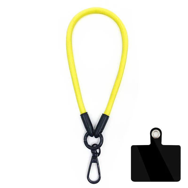 Enhanced Cell Phone Case Lanyard Wrist Strap with Card Holder - Versatile Smartphone and Keychain Accessory