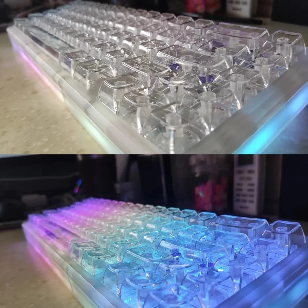 Keycaps em branco, perfil ABS, cereja em