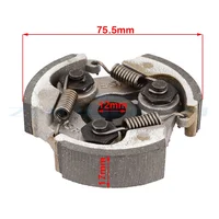 47cc 49cc gaz Minimoto vélo de poche Mini Dirt Bike Quad Atv moto 2 temps complet alliage tampons d'embrayage ressorts 6