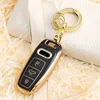 Cover chiate/telecomando per Audi A3 A6L A6 A7 A8 Q7 Q8 portachiavi Shell Bags 2020 2021 2022 Protector accessori Auto - Custodia per chiave Auto per Audi A3 A6L A6 A7 A8 Q7 Q8 portachiavi Shell