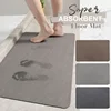 Diatomite Bath Mat Non-slip Bathroom Rug Super Absorbent Bathroom Carpet Bathtub Drying Floor Mats Shower Room Entrance Doormat 3