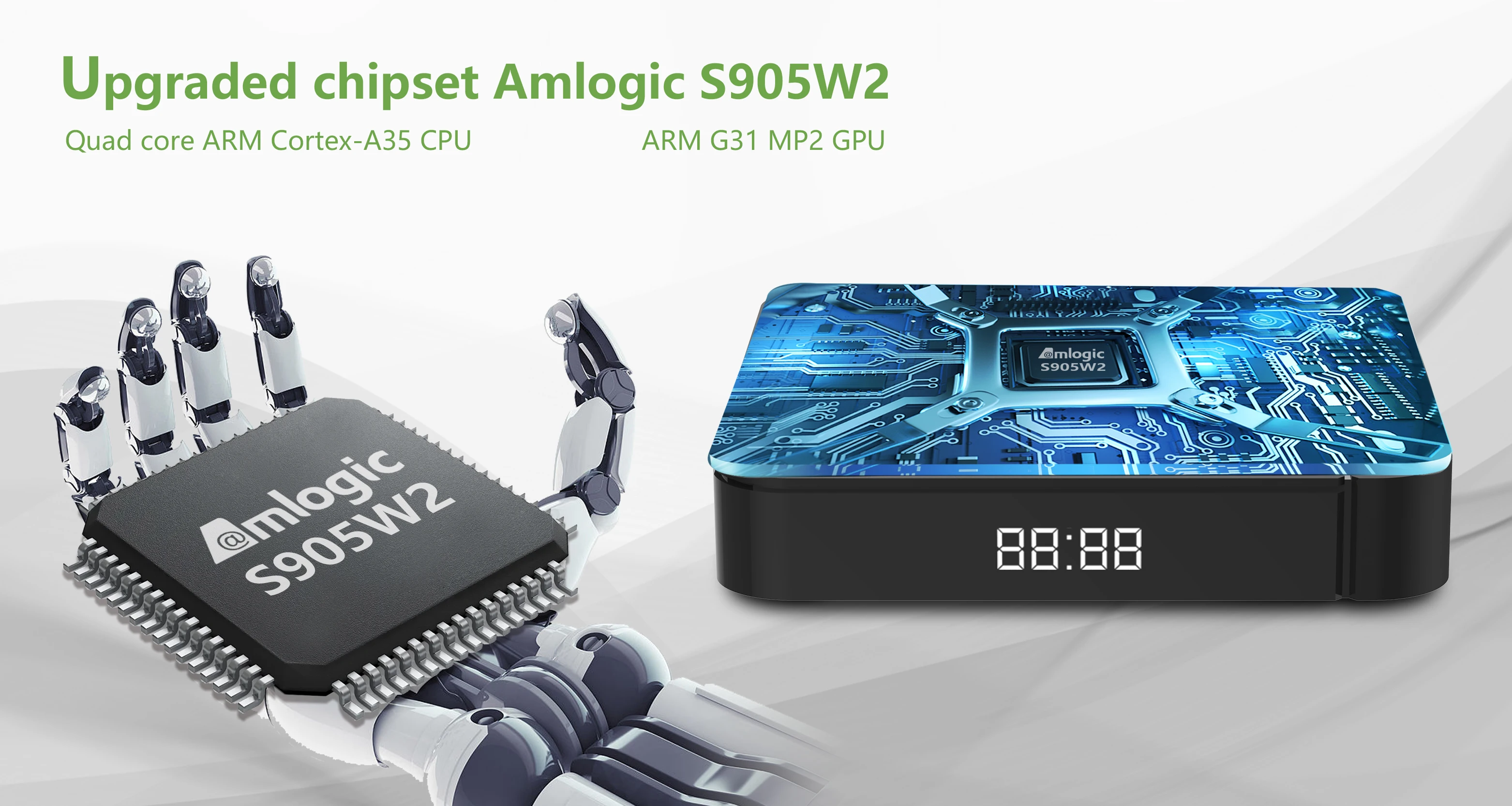  Tanix W2 ȵ̵ 11.0 SPDIF Ʈ TV ڽ, Amlogic S905W2, 4K 2.4/5G WiFi AV1 HDR, ø Ʃ TV Ƚ VS TX9s X96