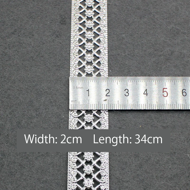 Silber Gold Ton Legierung Runde Krone Basen Hohl DIY Hexe König Fee Prinzessin Königin Braut Haar Zubehör Lolita Halo Materialien – Detail 3
