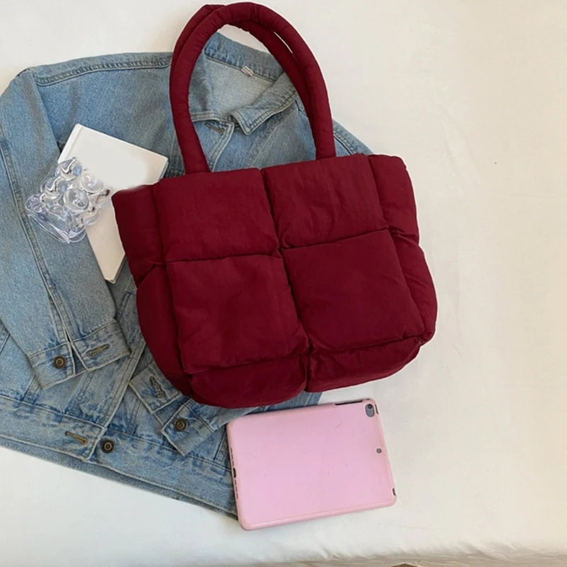 Modern Puffer Bag Handbag Carry Your Items with Ease Suitable for Daily Use